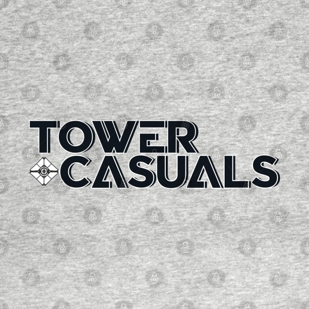 Tower Casuals BWB Logo by Tower Casuals: The Destiny Podcast